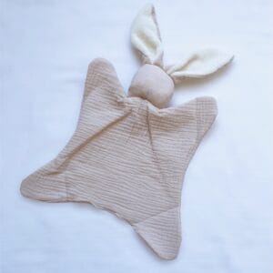 doudou en gaze de coton doublé (sans yeux)